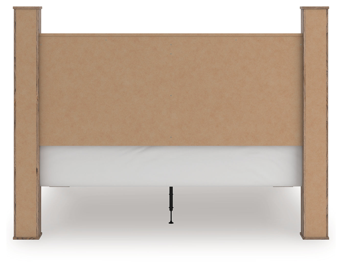 Rusticott Brown King Poster Bed, Dresser and Nightstand