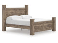 Rusticott Brown King Poster Bed