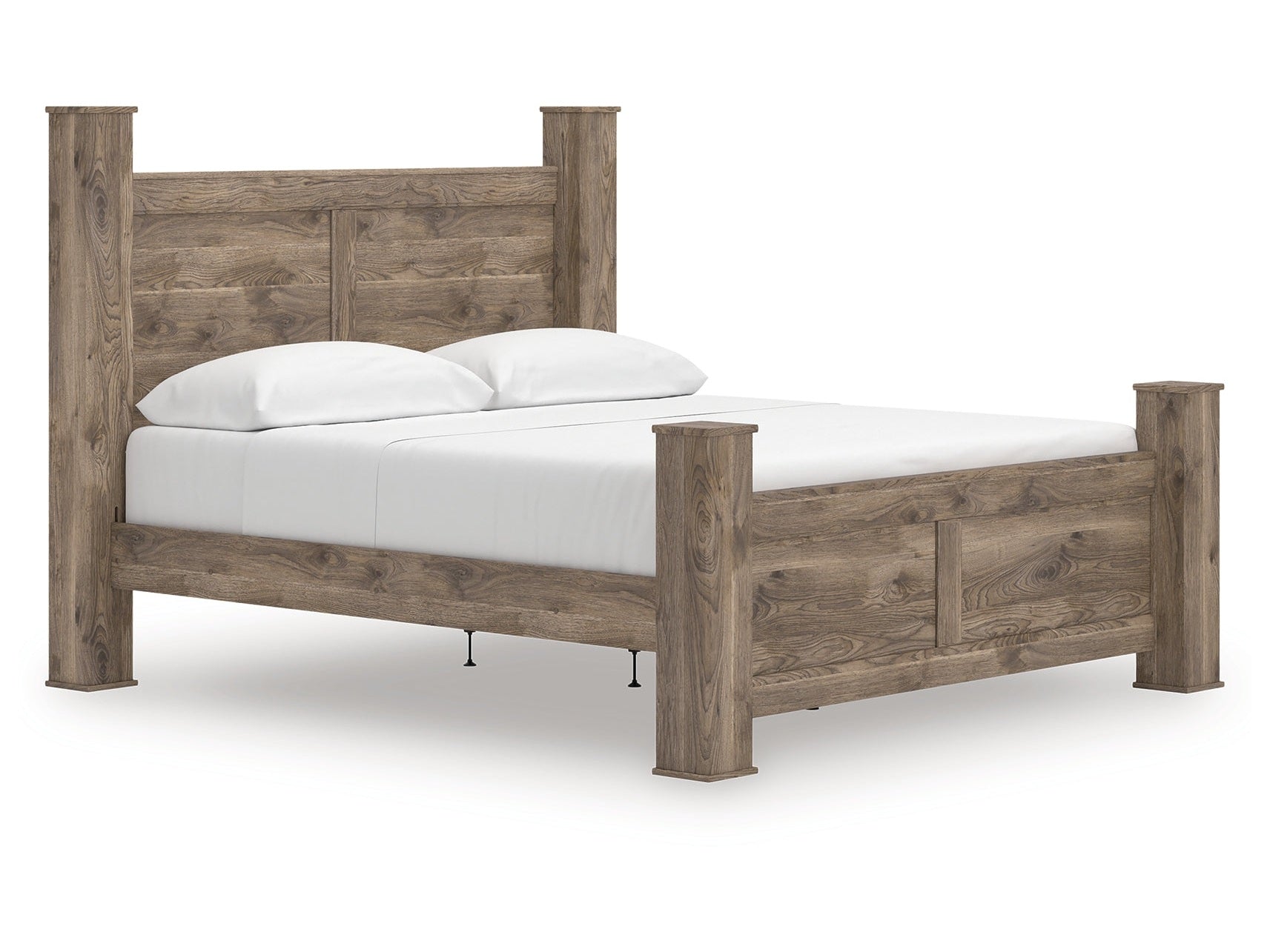 Rusticott Brown King Poster Bed