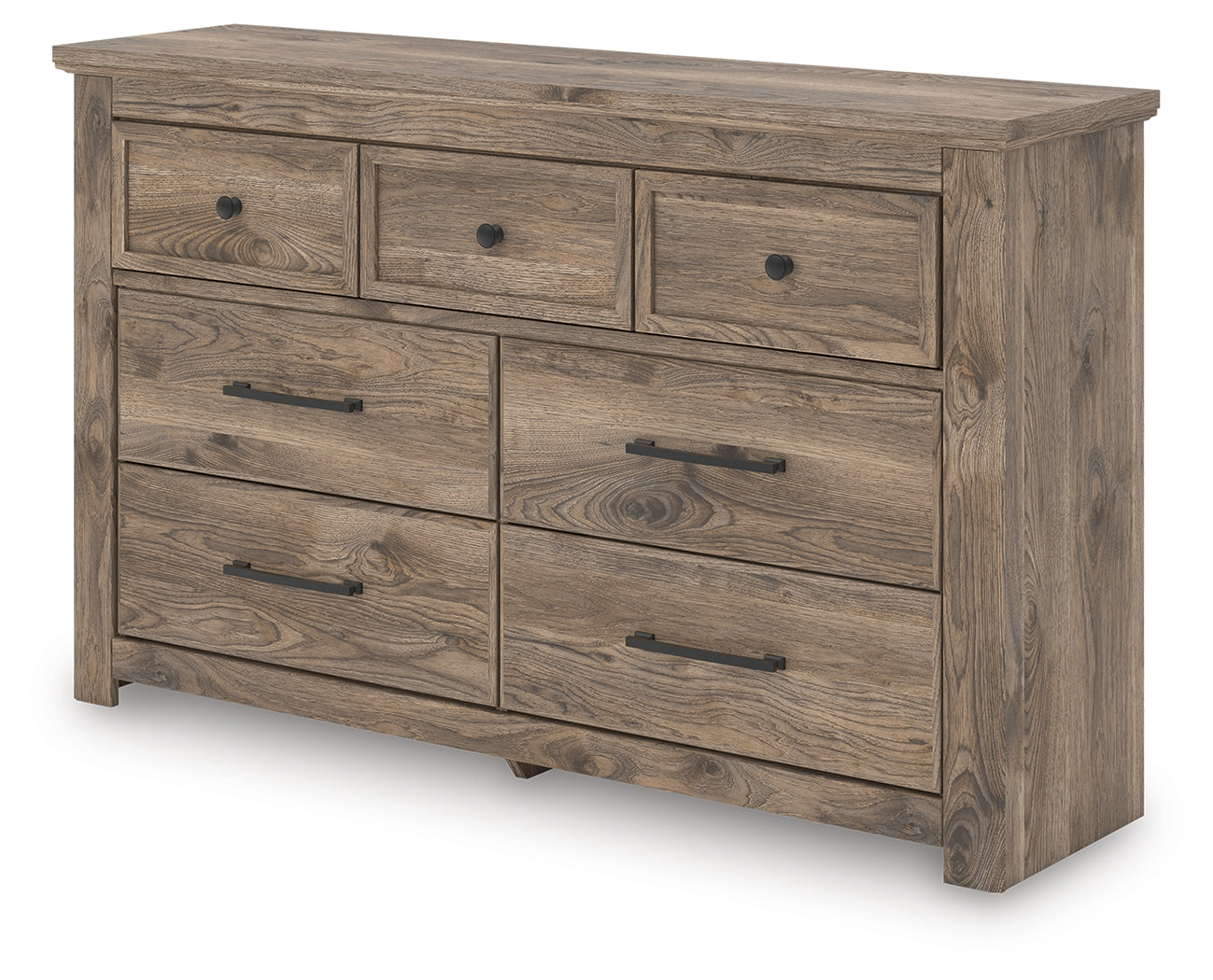 Rusticott Brown Seven Drawer Dresser
