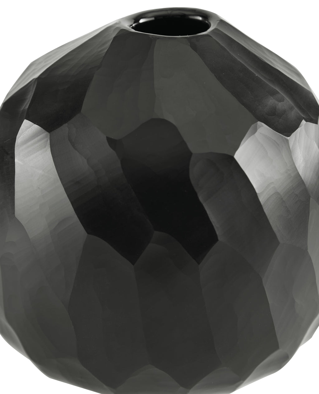 Ryanford Black Vase (Globe)