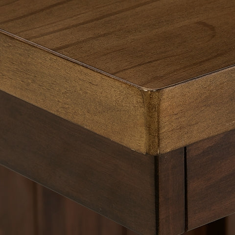 Rylandeen Light Brown/Dark Brown RECT DRM Counter EXT Table