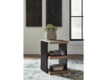 Rylandyn Black/Light Brown End Table