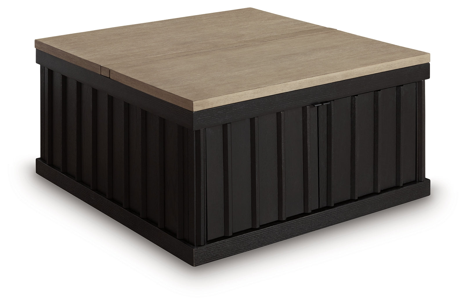 Rylandyn Black/Light Brown Lift-Top Coffee Table