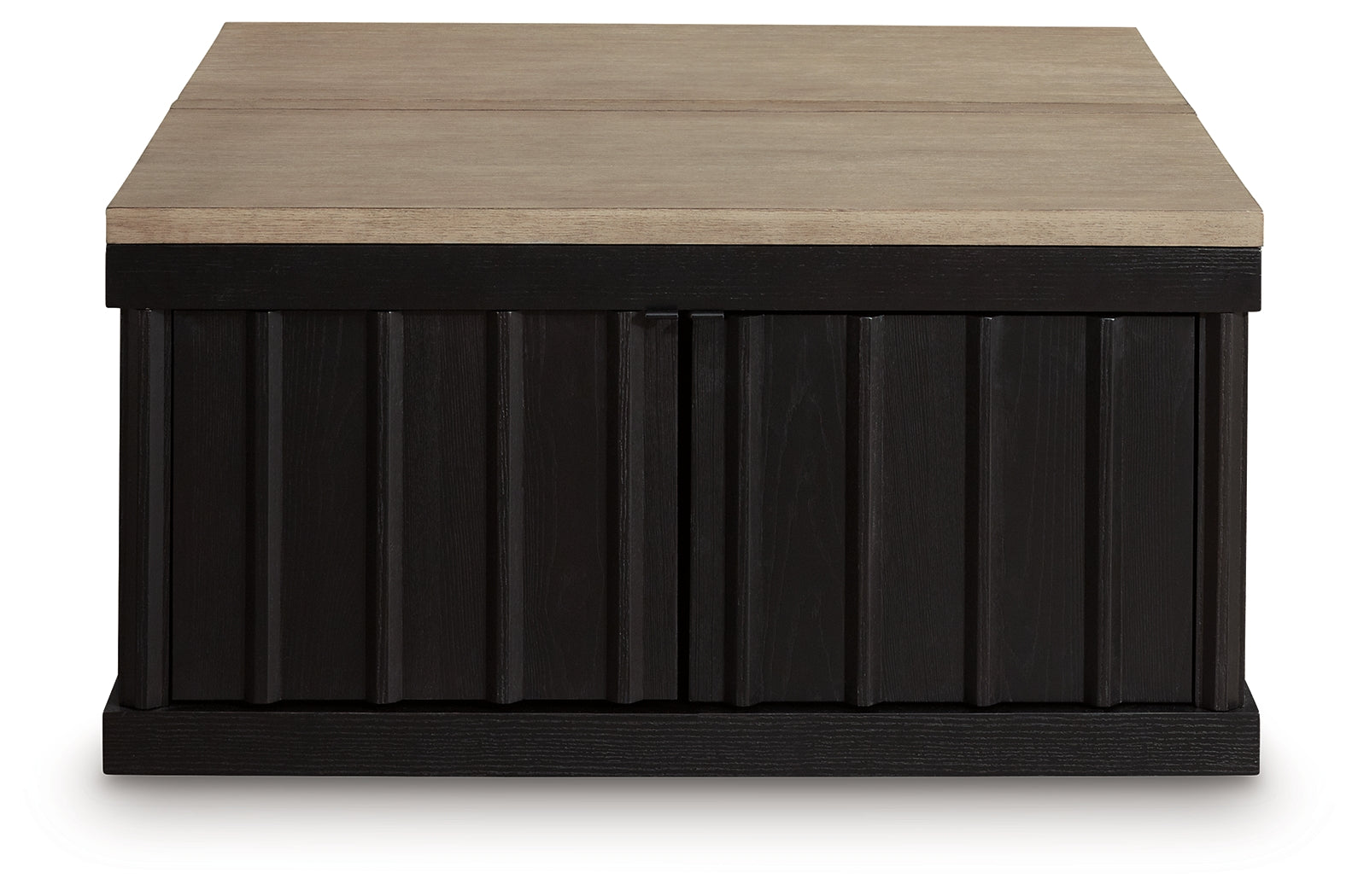 Rylandyn Black/Light Brown Lift-Top Coffee Table