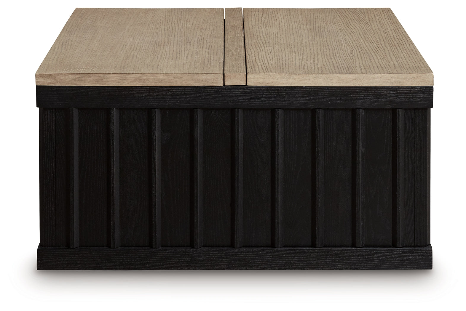 Rylandyn Black/Light Brown Lift-Top Coffee Table