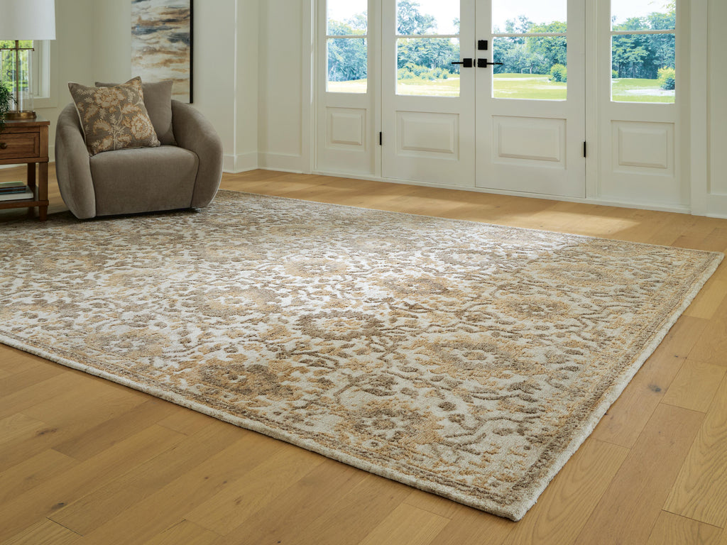 Sableridge Ivory/Taupe/Camel Extra Large Rug