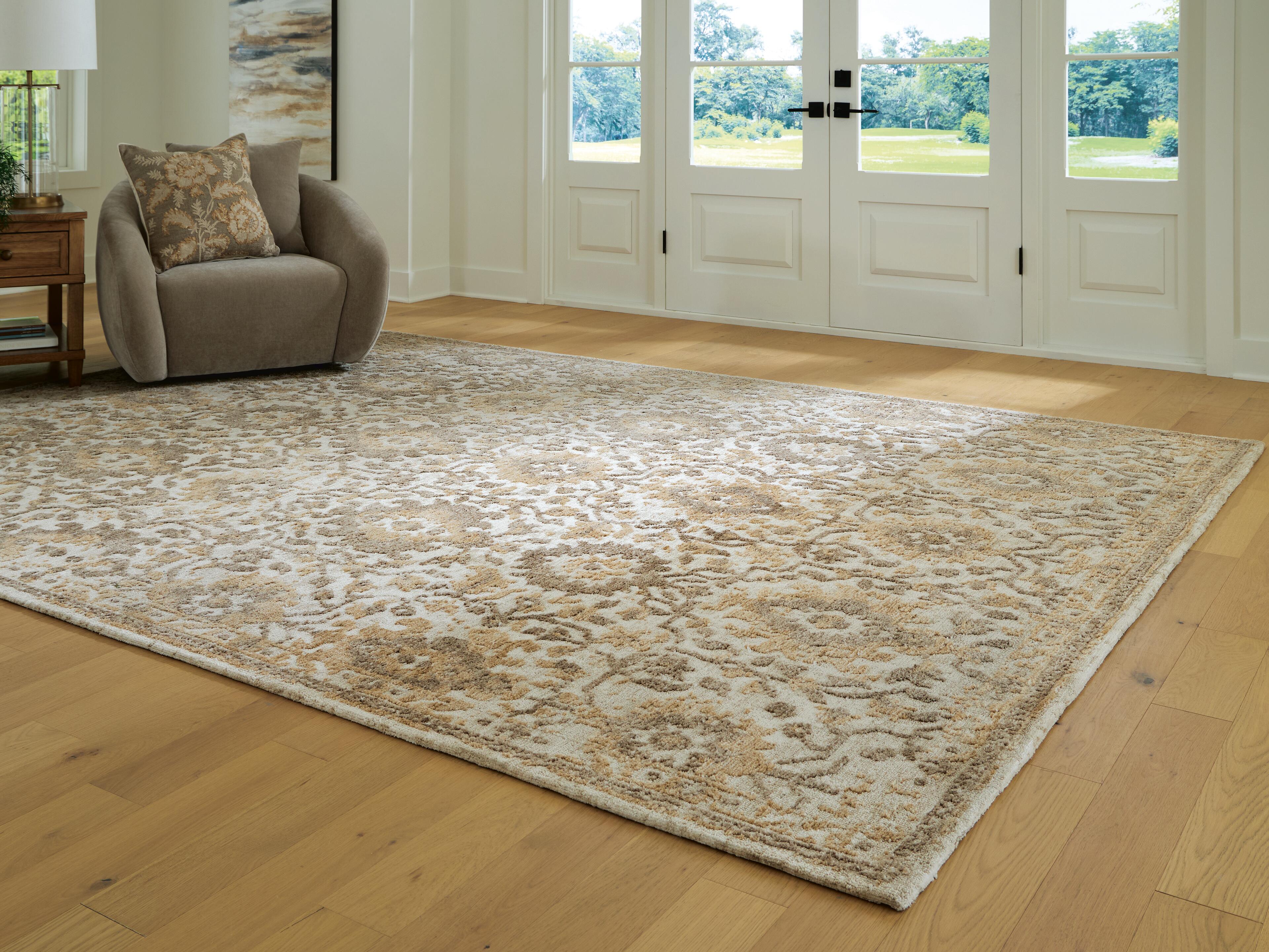 Sableridge Ivory/Taupe/Camel Extra Large Rug