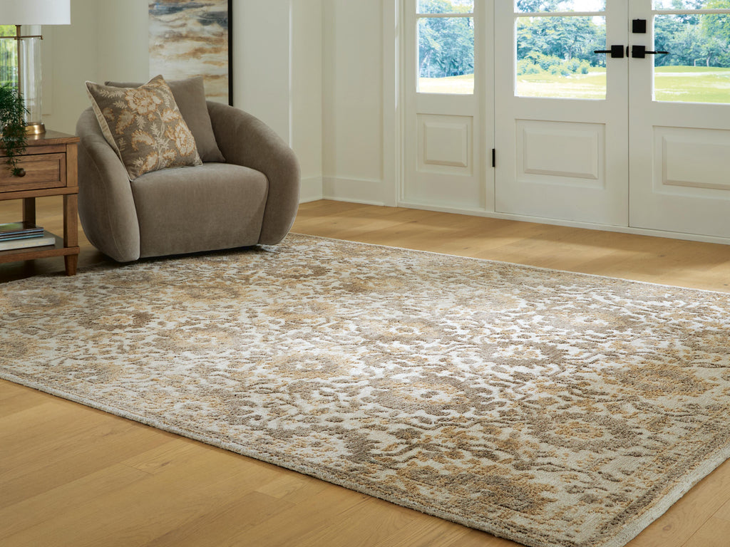 Sableridge Ivory/Taupe/Camel Large Rug