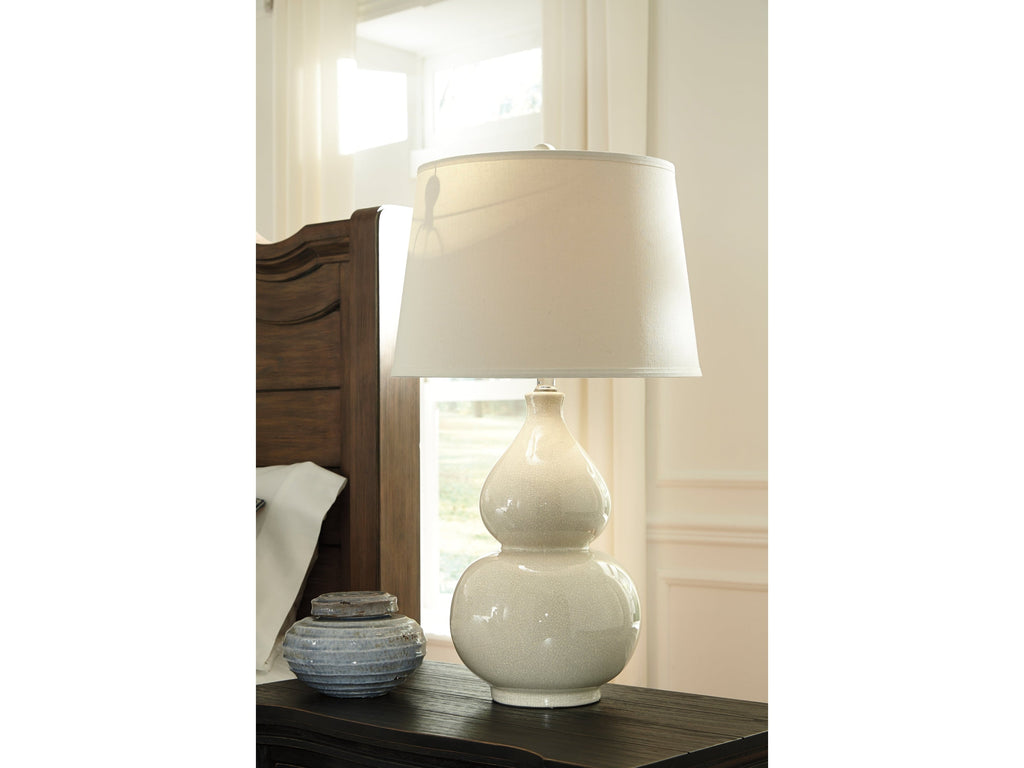 Saffi Cream Table Lamp (Set of 2)