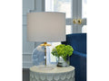 Samder Clear/Brass Table Lamp (Set of 2)