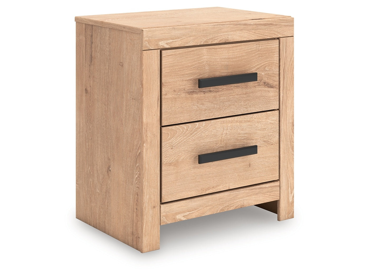 Sanginlane Tan Nightstand