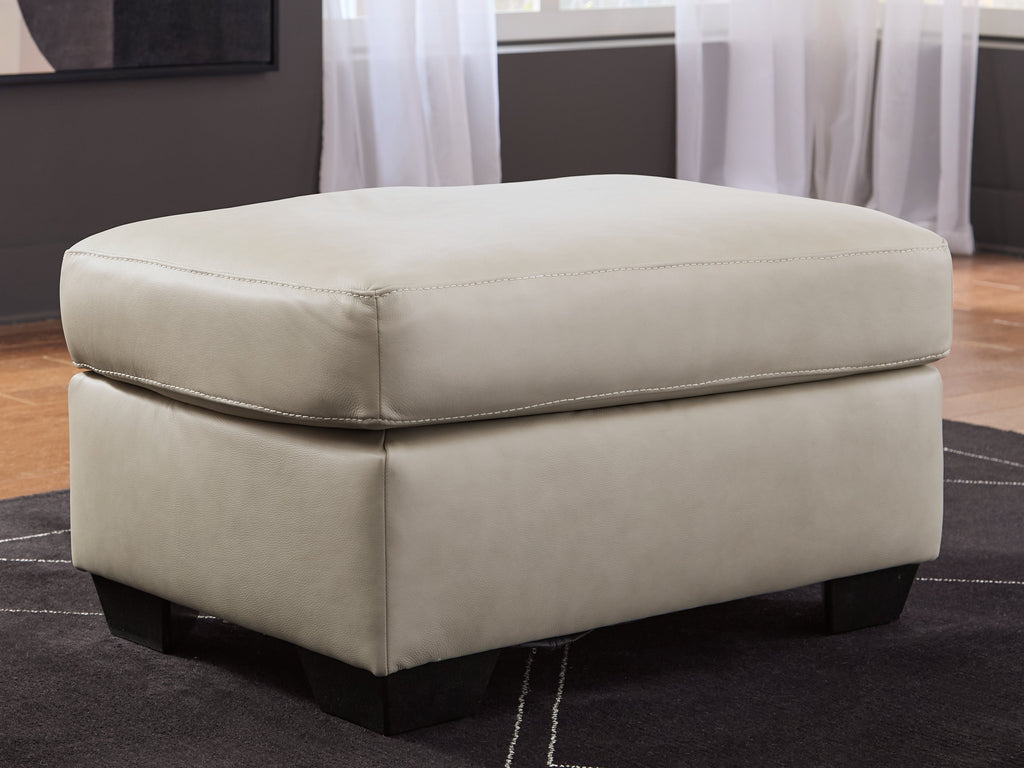 Santorine Bone Ottoman