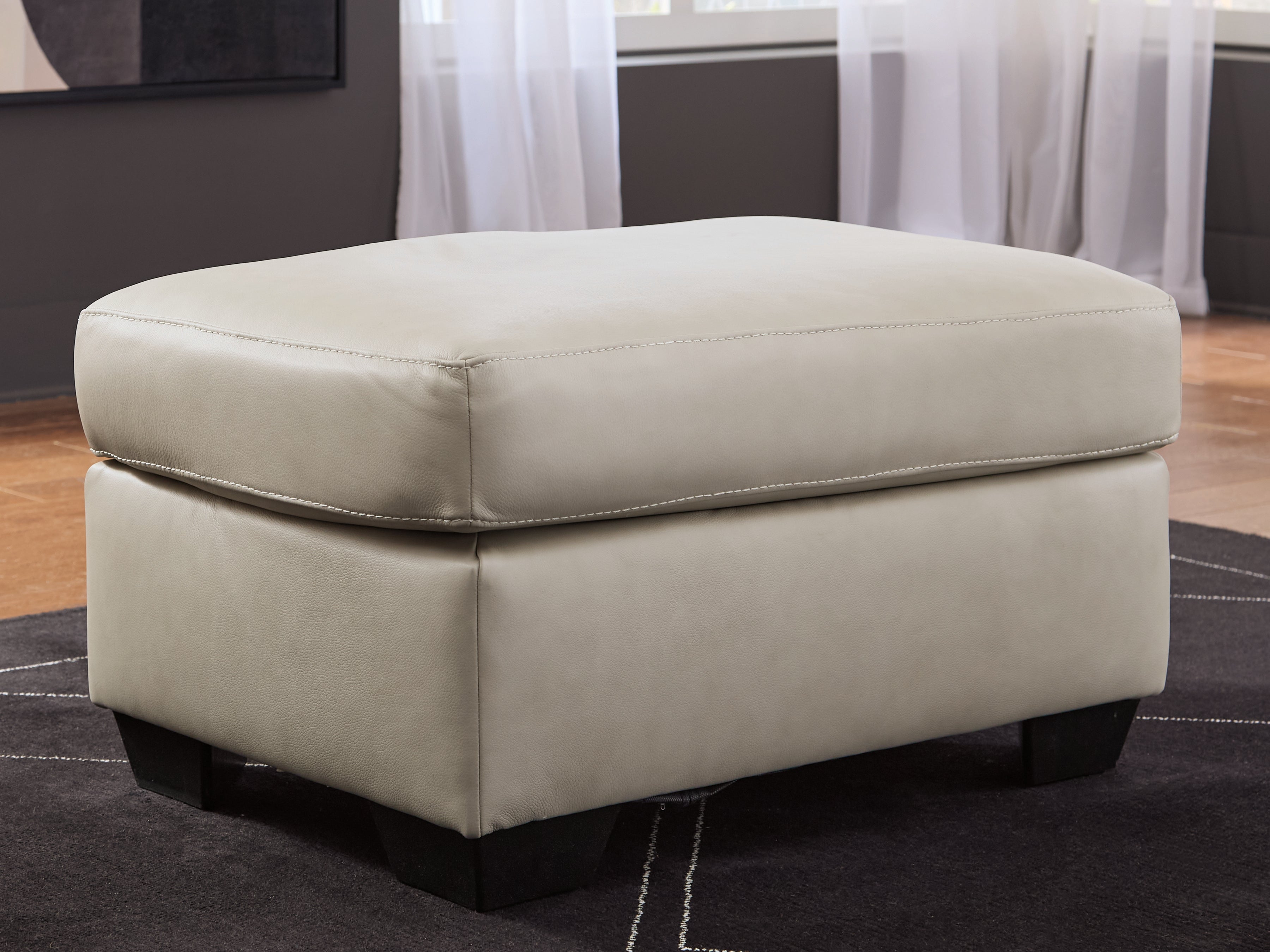 Santorine Bone Ottoman