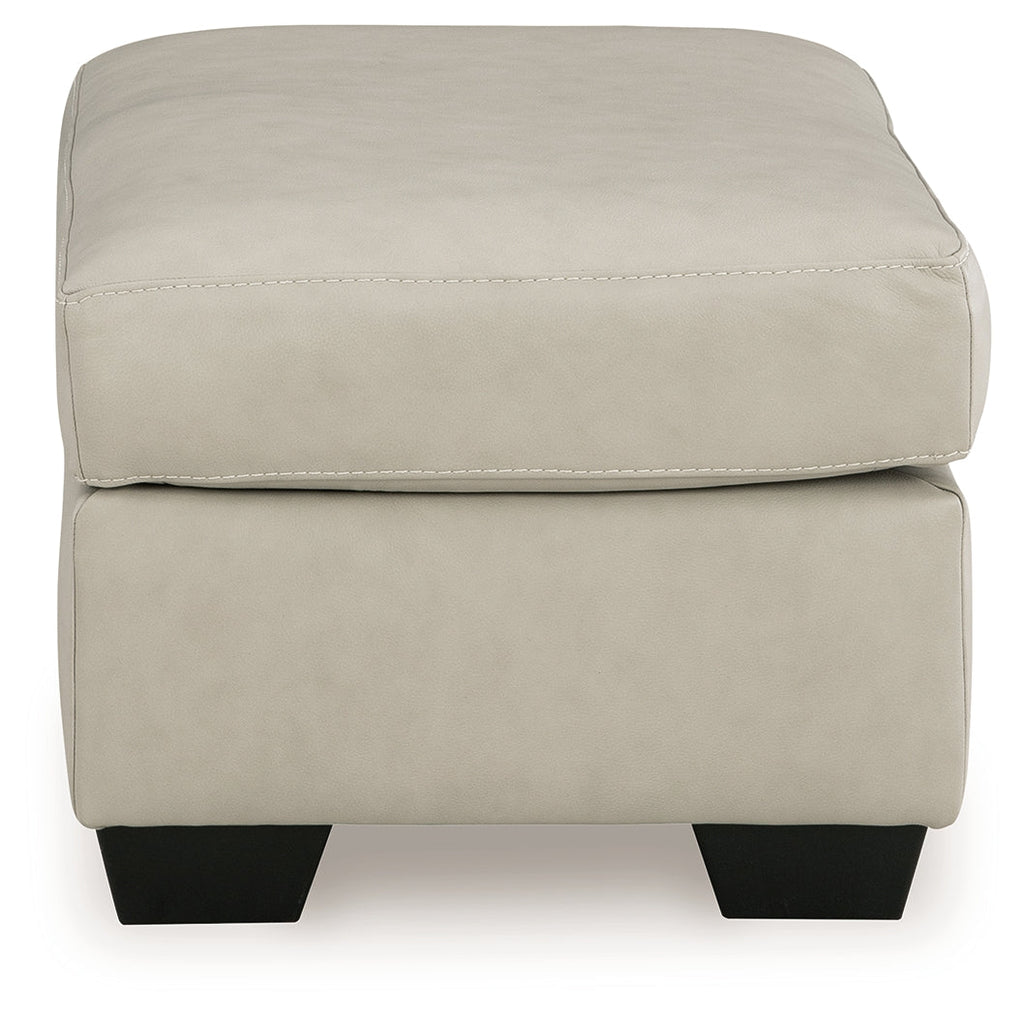 Santorine Bone Ottoman