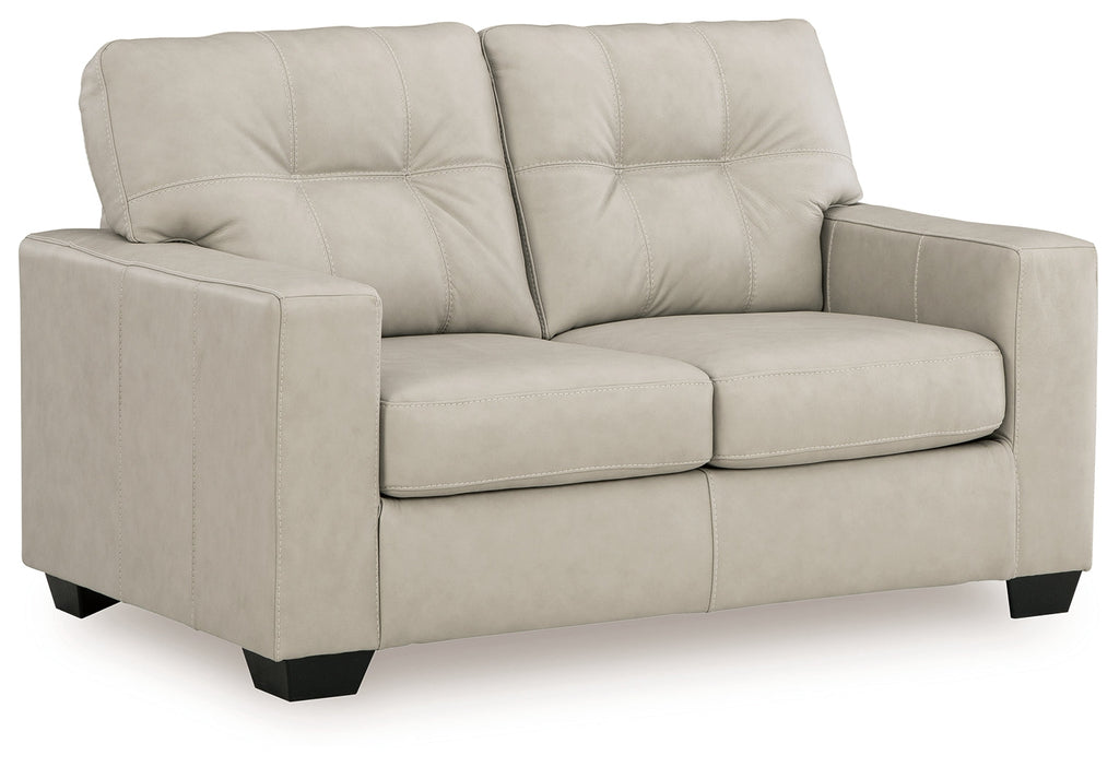 Santorine Bone Sofa and Loveseat