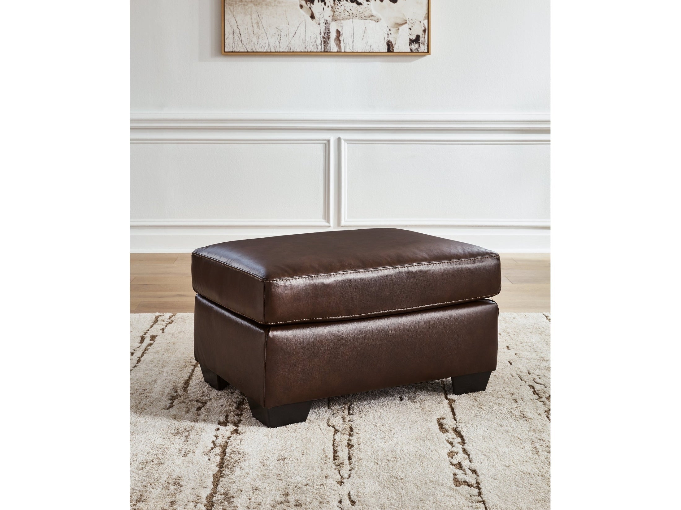 Santorine Dark Brown Ottoman