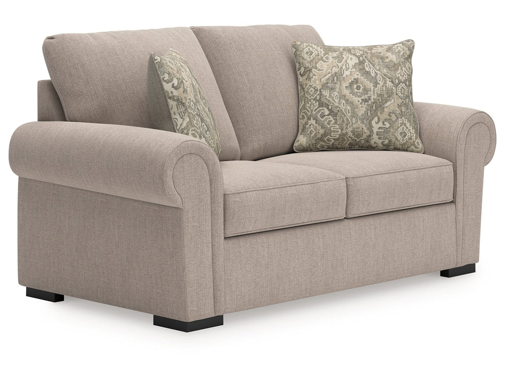 Sararose Heather Loveseat