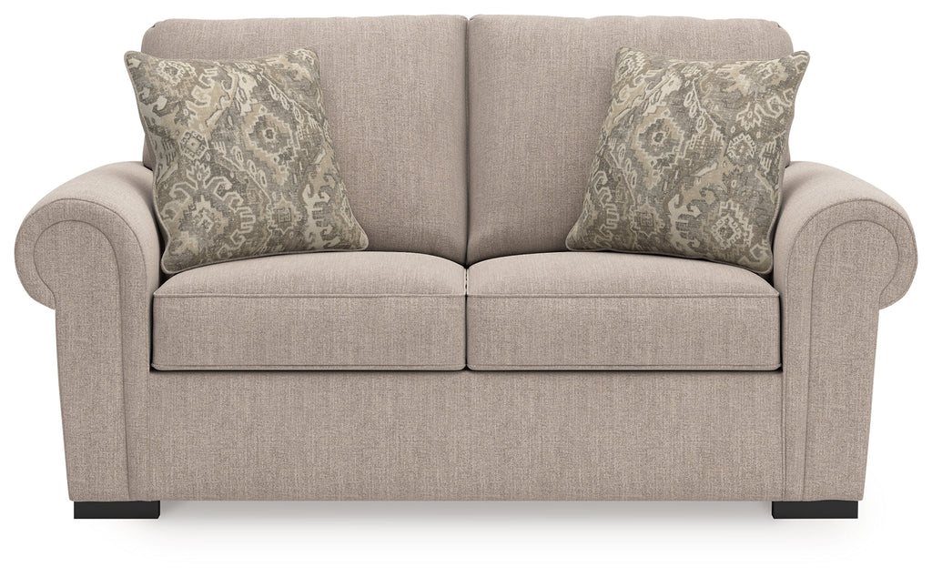 Sararose Heather Loveseat