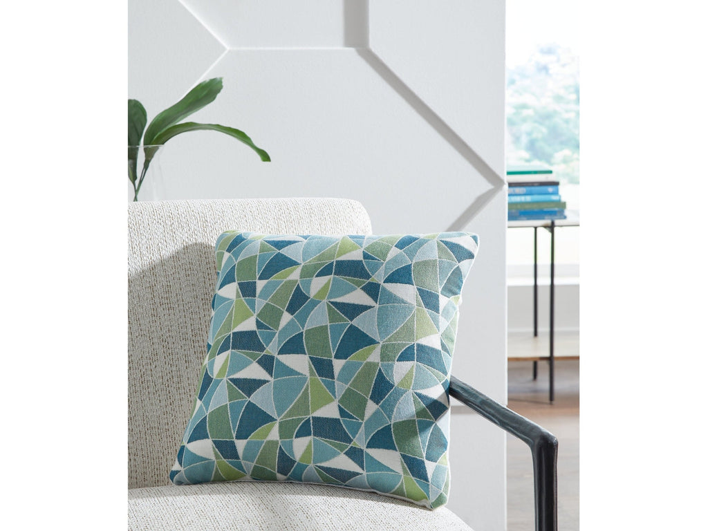 Seanow Next-Gen Nuvella Green/Turquoise/White Pillow (Set of 4)