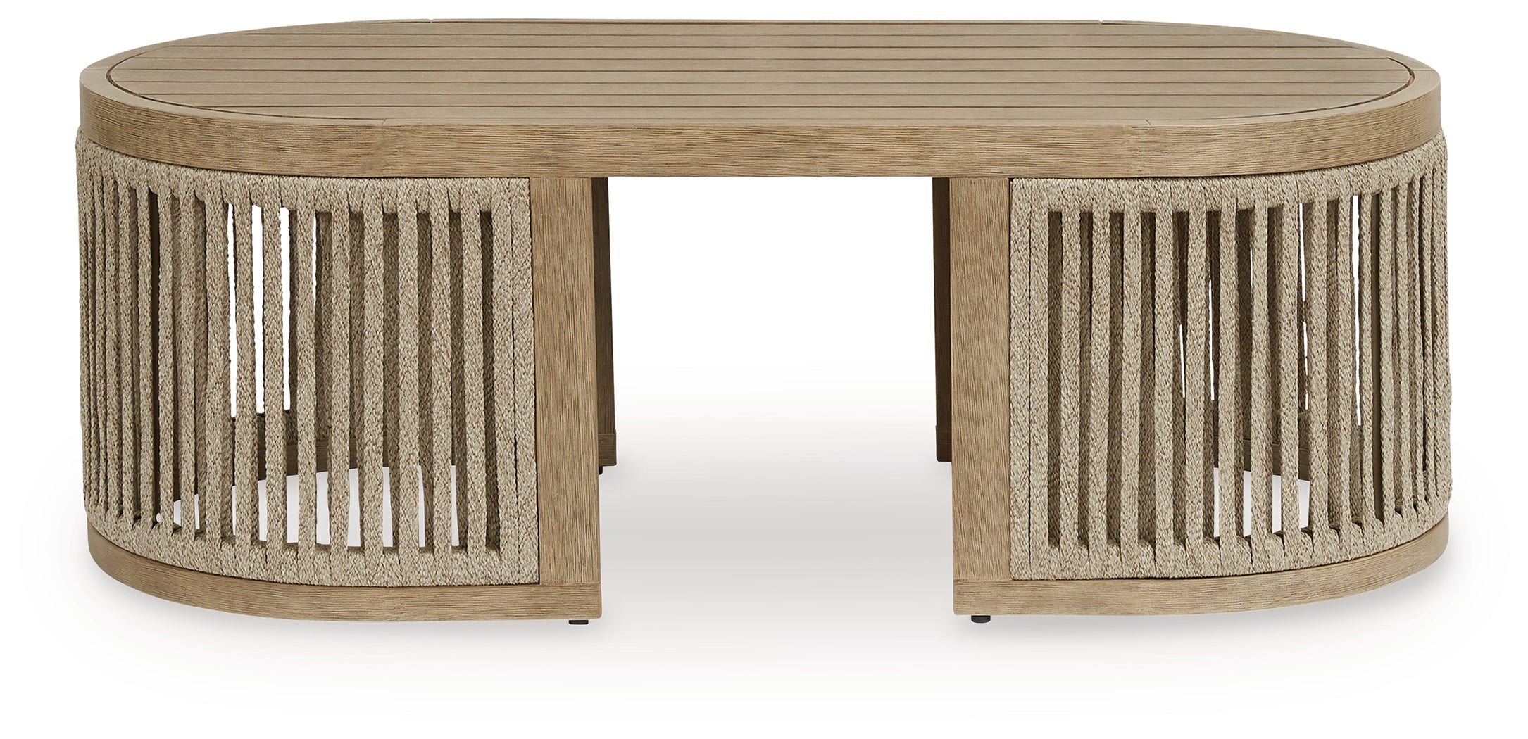 Serena Shores Beige Rectangular Cocktail Table