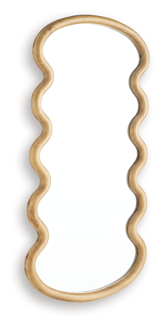 Serendis Brown Accent Mirror