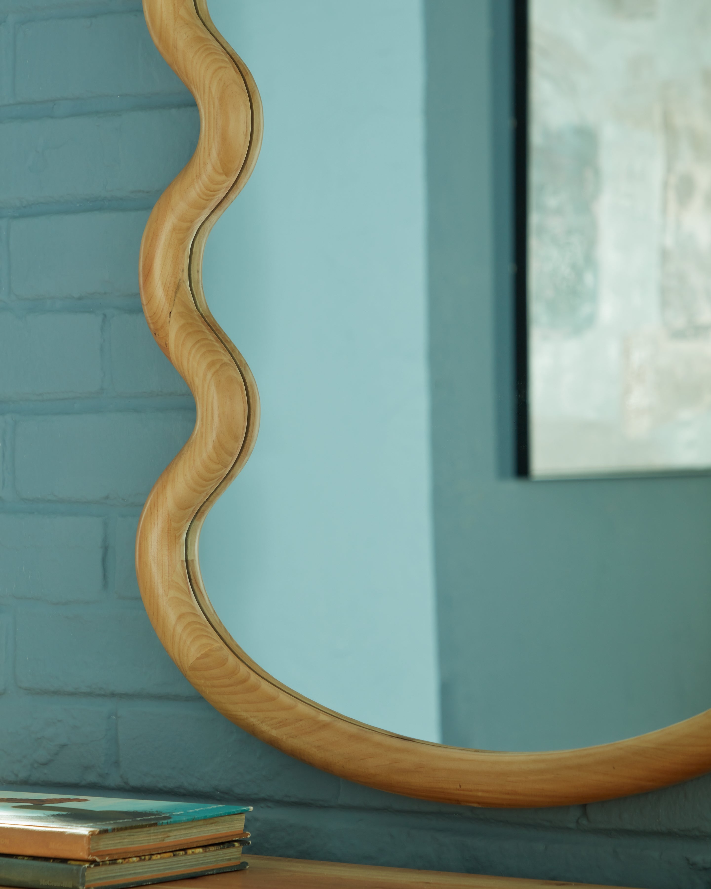 Serendis Brown Accent Mirror