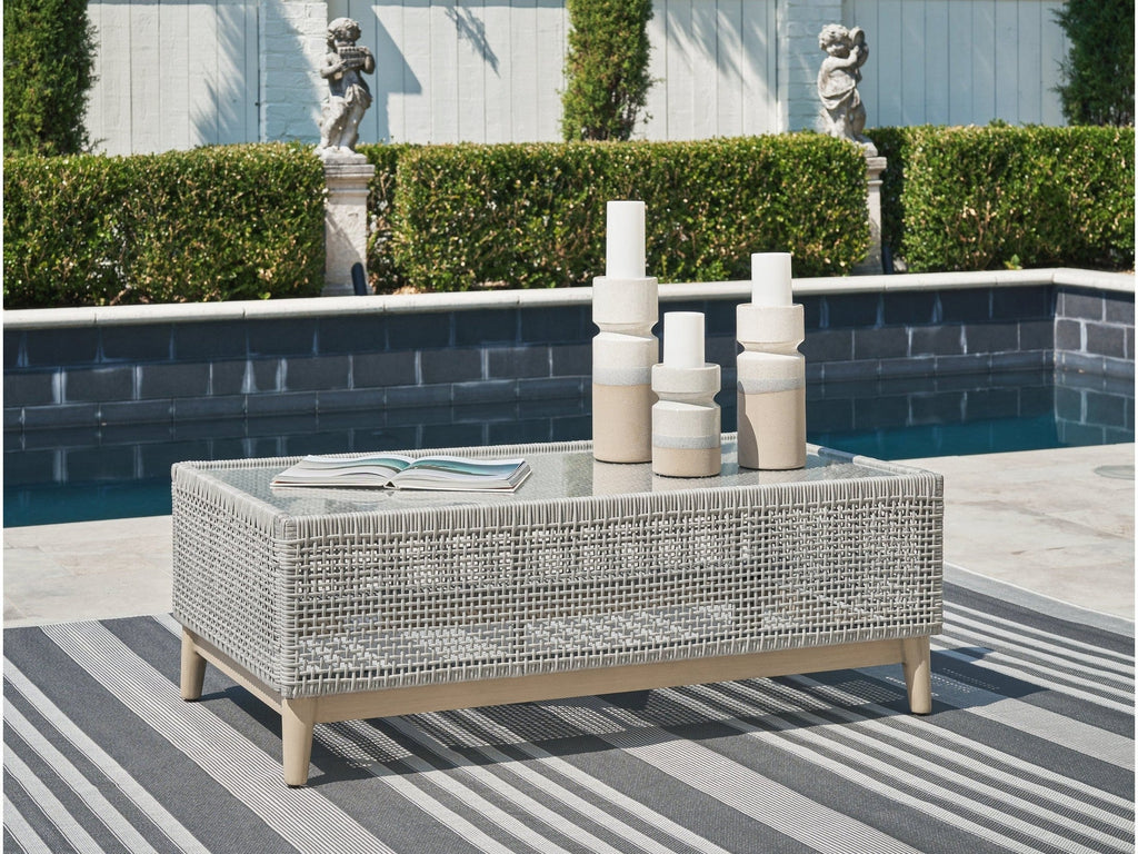 Seton Creek Gray Outdoor Coffee Table