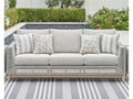 Seton Creek Gray Outdoor Sofa w/ Cushion