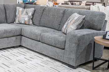 Seyler Lane Greystone 3-Piece Sectional with LAF Chaise