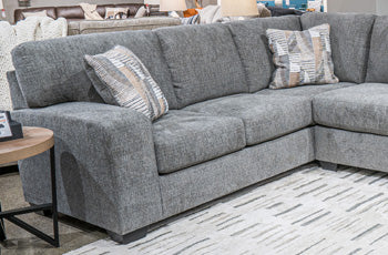 Seyler Lane Greystone 3-Piece Sectional with RAF Chaise