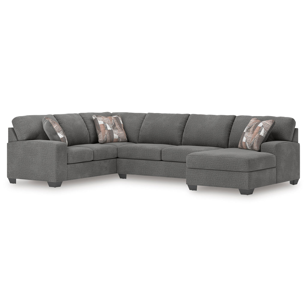 Seyler Lane Greystone 3-Piece Sectional with RAF Chaise
