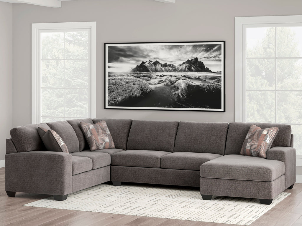Seyler Lane Greystone 3-Piece Sectional with RAF Chaise