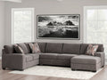 Seyler Lane Greystone 3-Piece Sectional with RAF Chaise