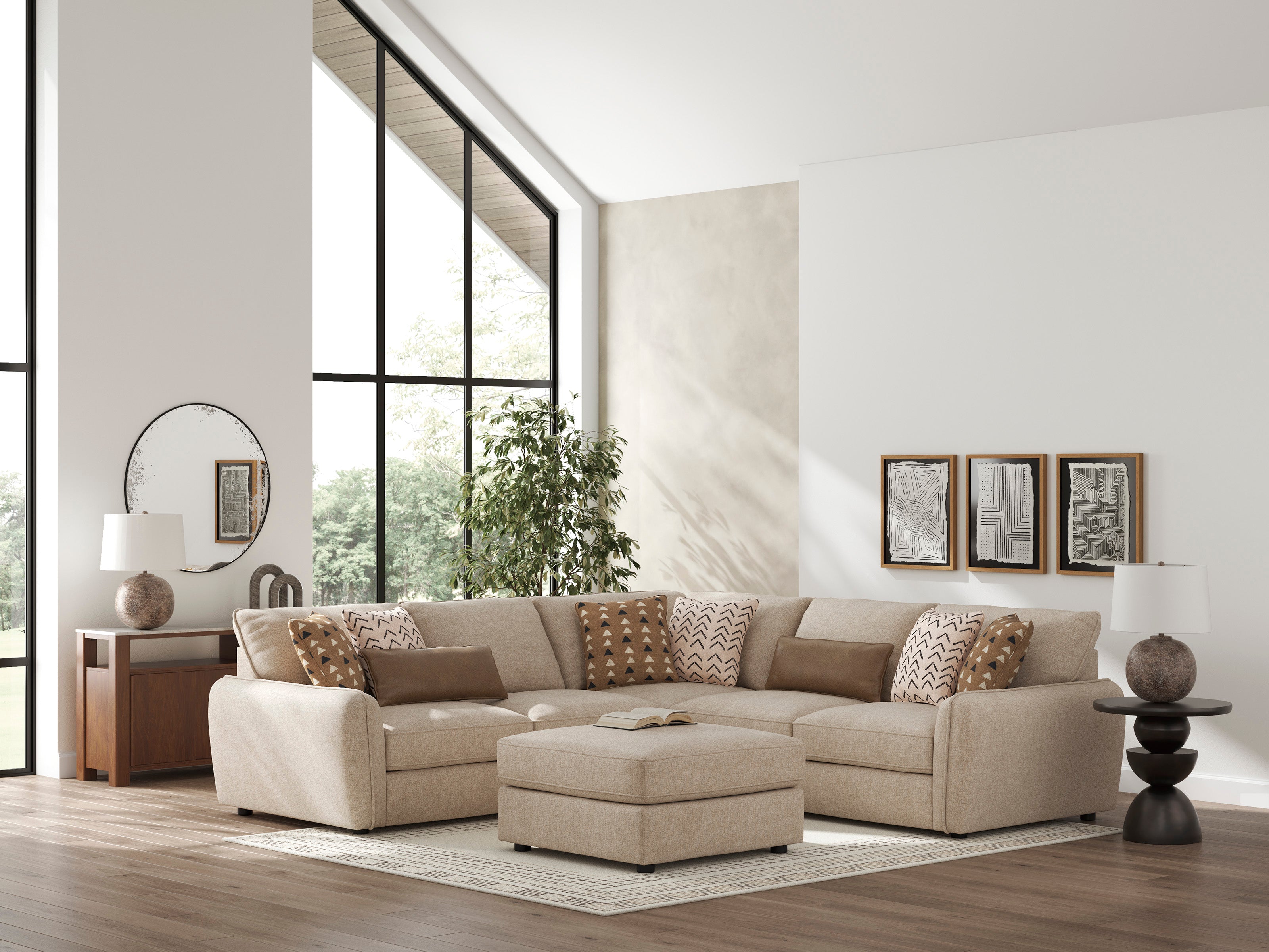 Seyler Sand 4-Piece Sectional