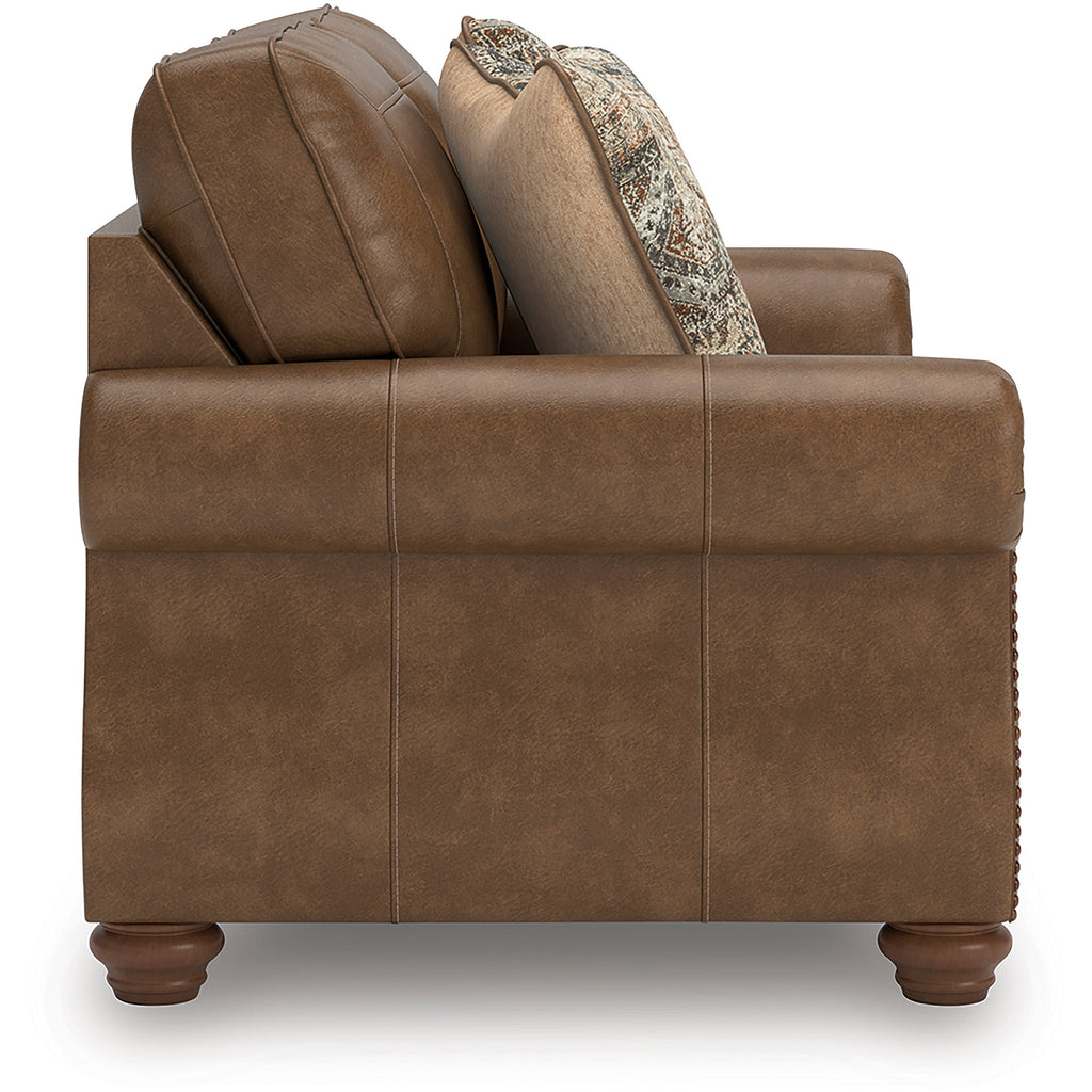 Shadsburne Earth Sofa and Loveseat