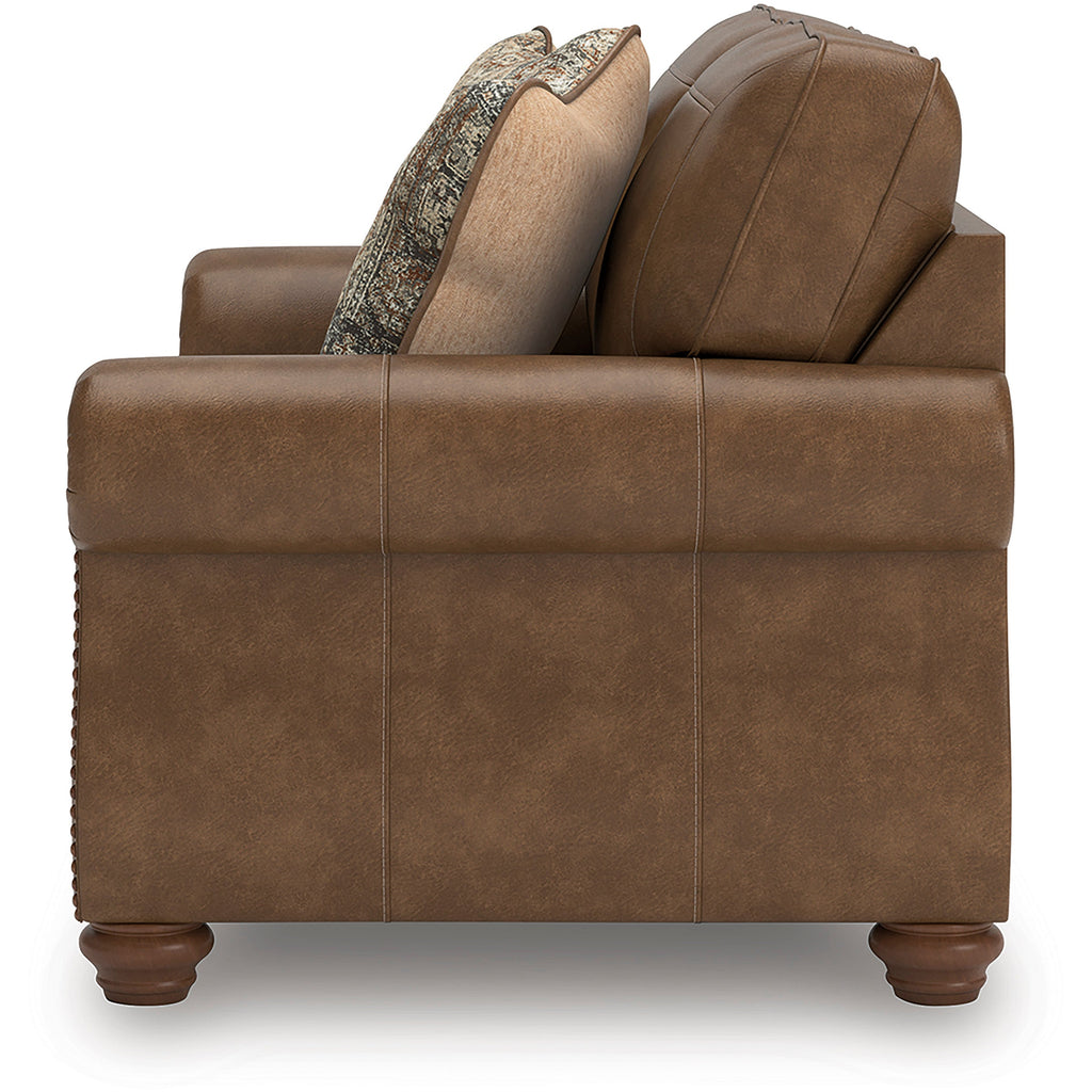Shadsburne Earth Sofa and Loveseat