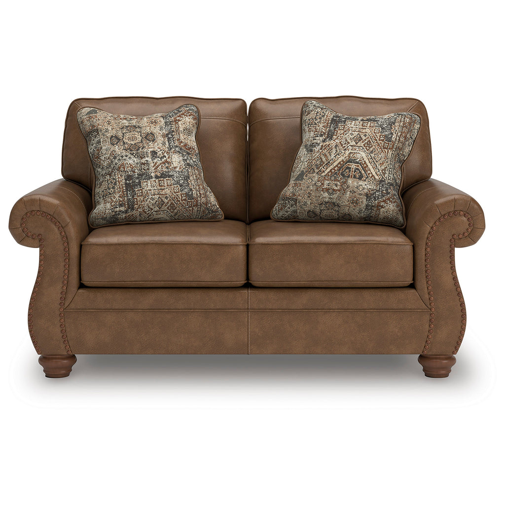 Shadsburne Earth Sofa and Loveseat