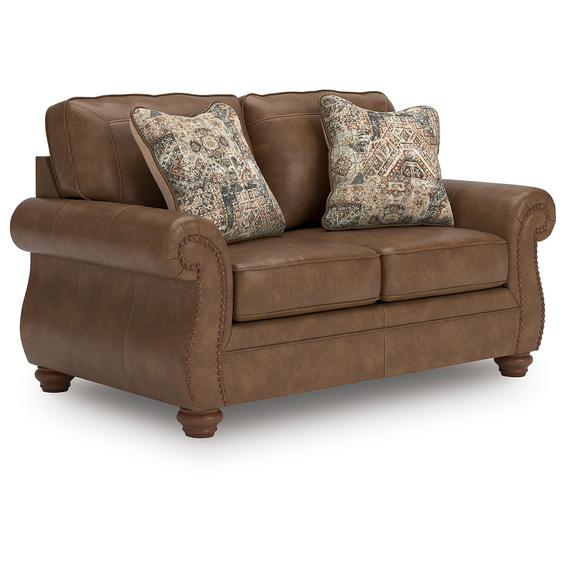 Shadsburne Earth Sofa and Loveseat