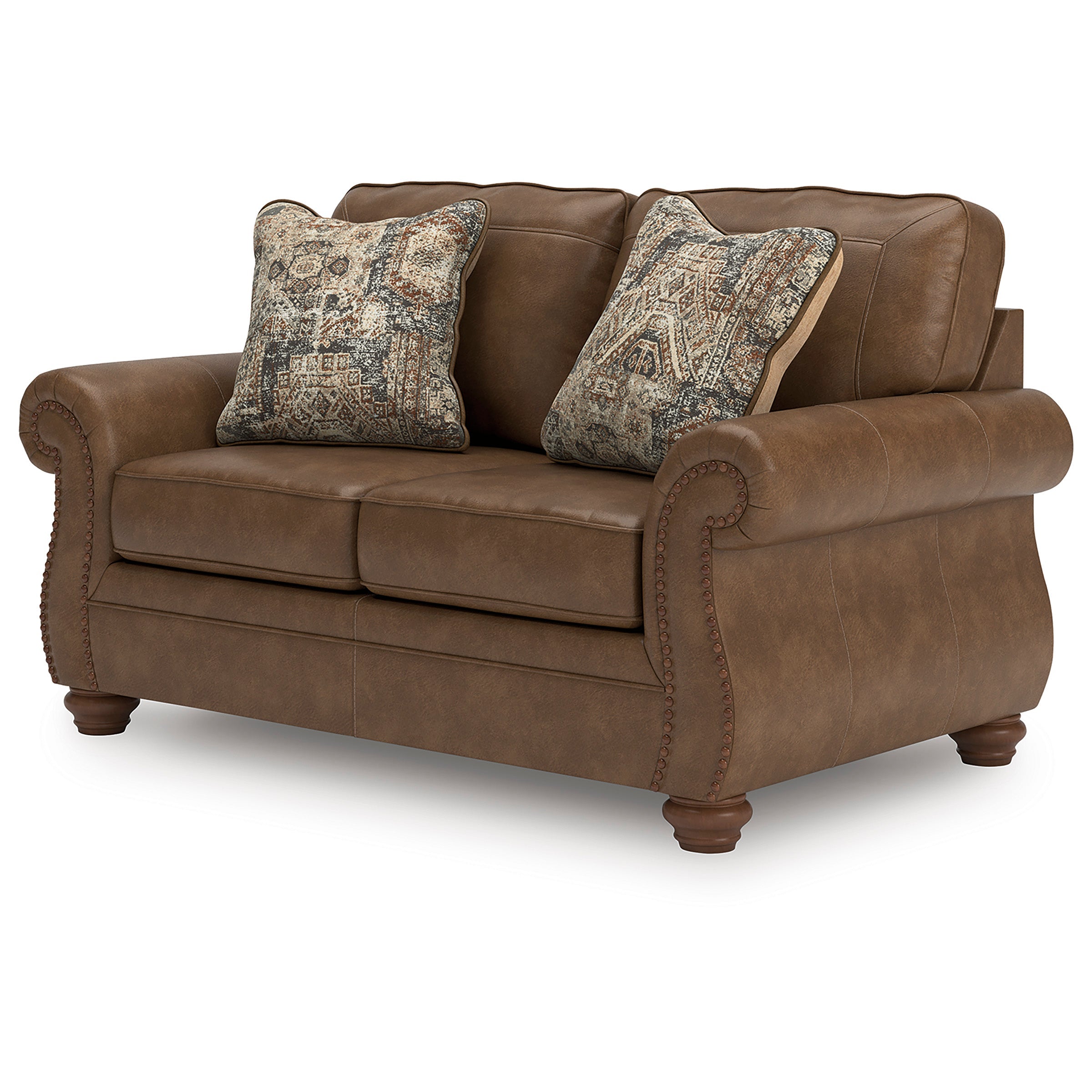Shadsburne Earth Sofa and Loveseat