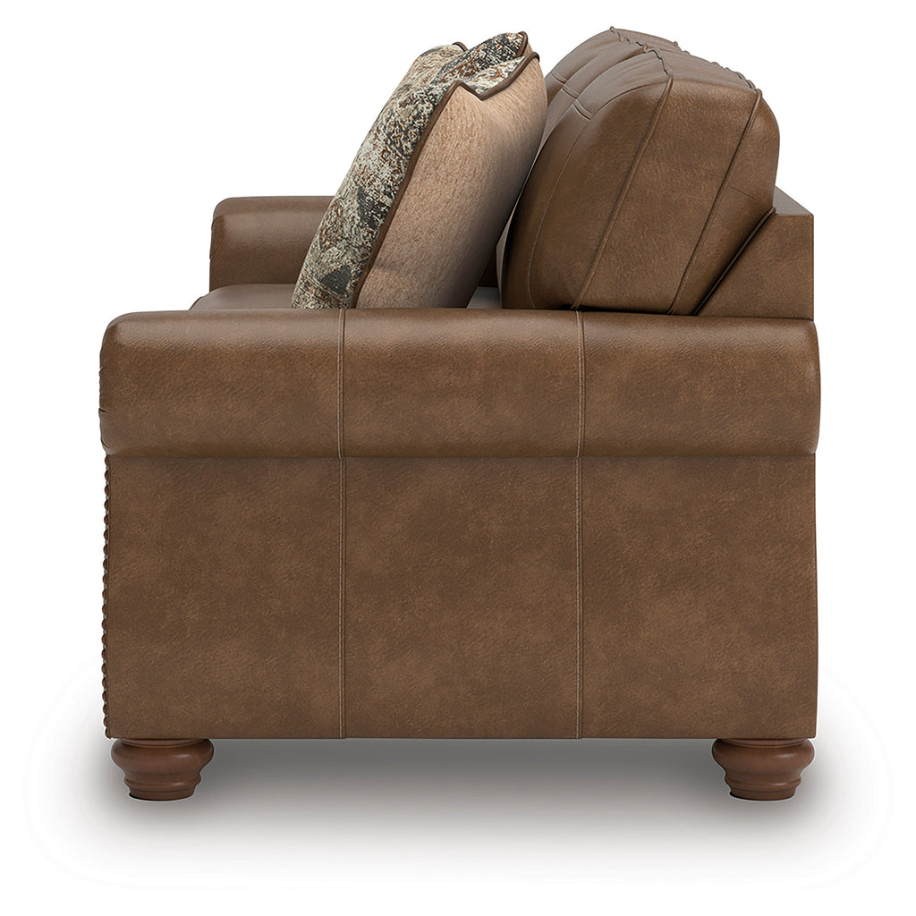 Shadsburne Earth Sofa and Loveseat