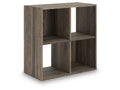 Shallifer Brown Four Cube Organizer