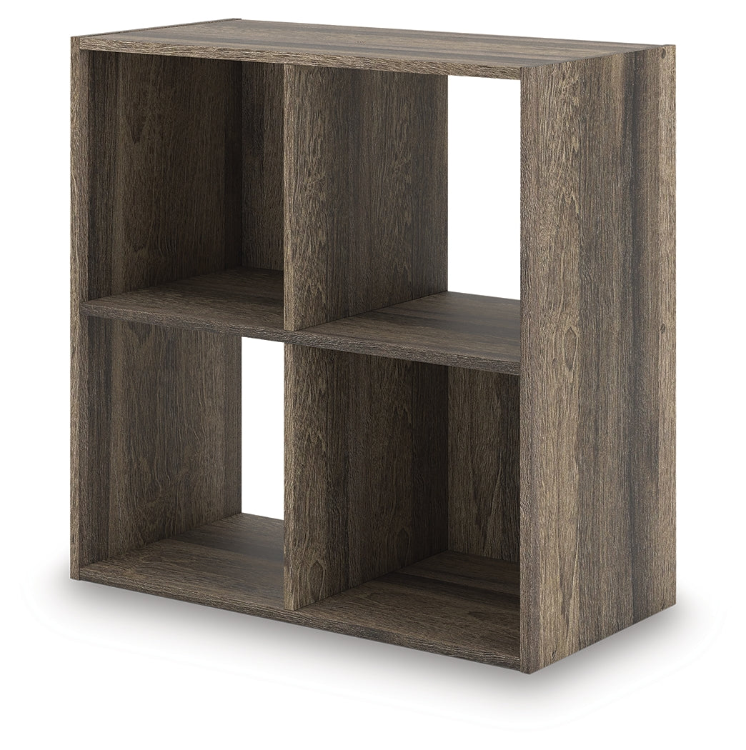 Shallifer Brown Four Cube Organizer