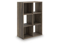 Shallifer Brown Six Cube Organizer