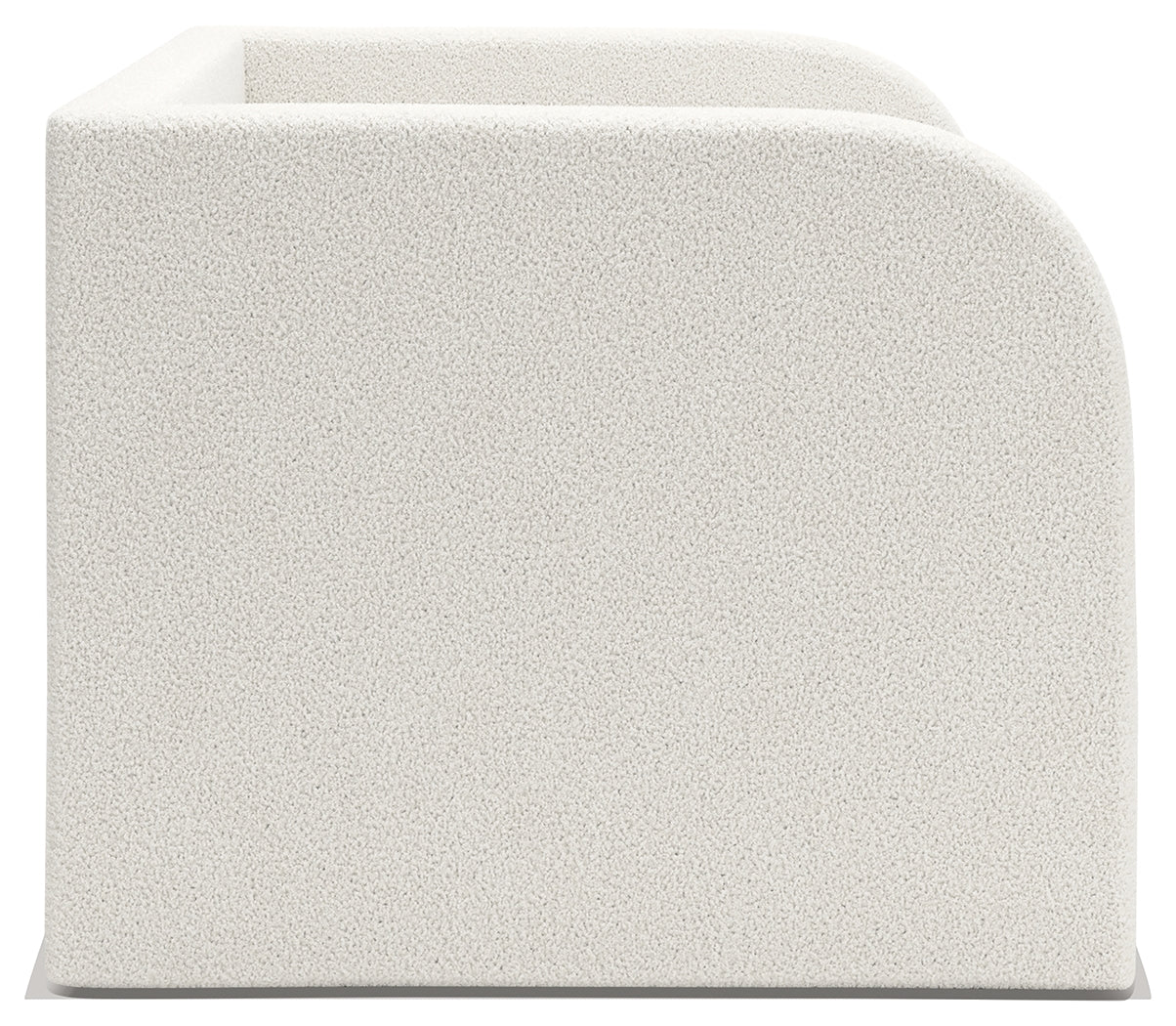 Shapella Tan/White Full Upholstered Day Bed with Storage