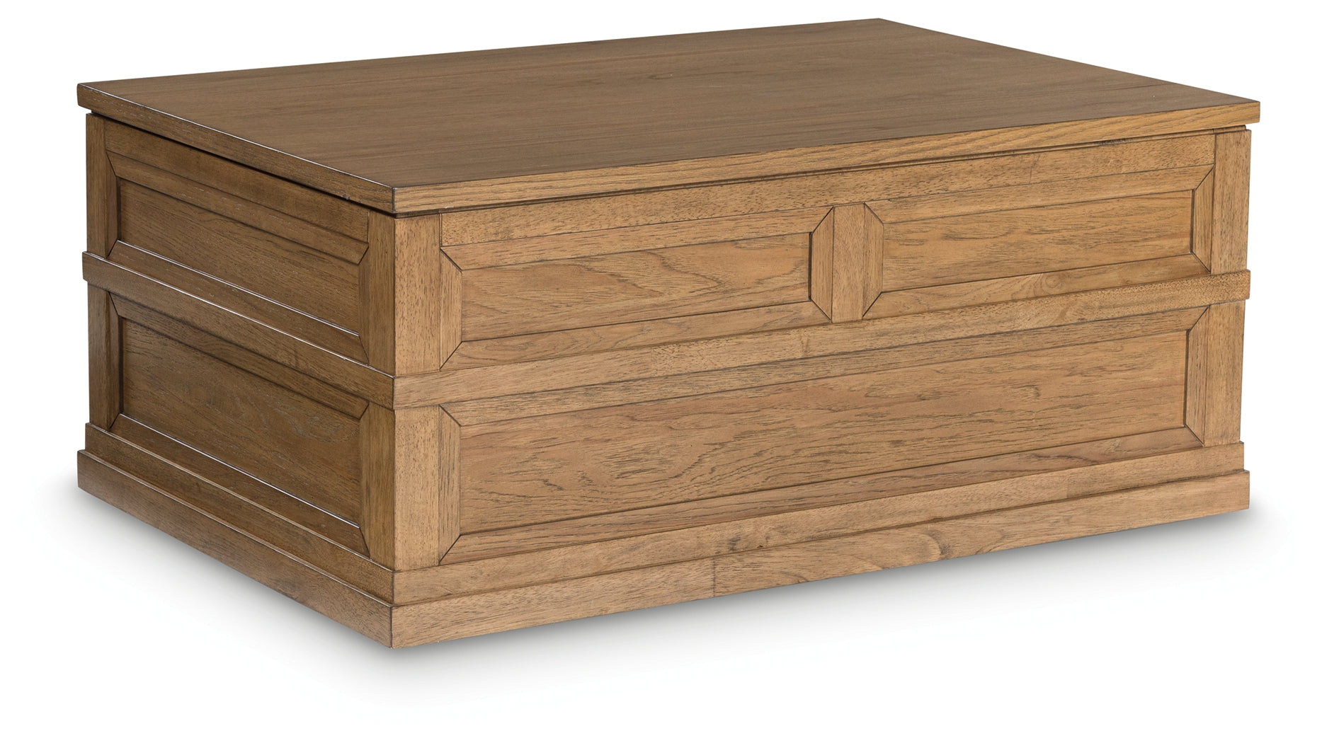 Sharlance Light Brown Lift-Top Coffee Table