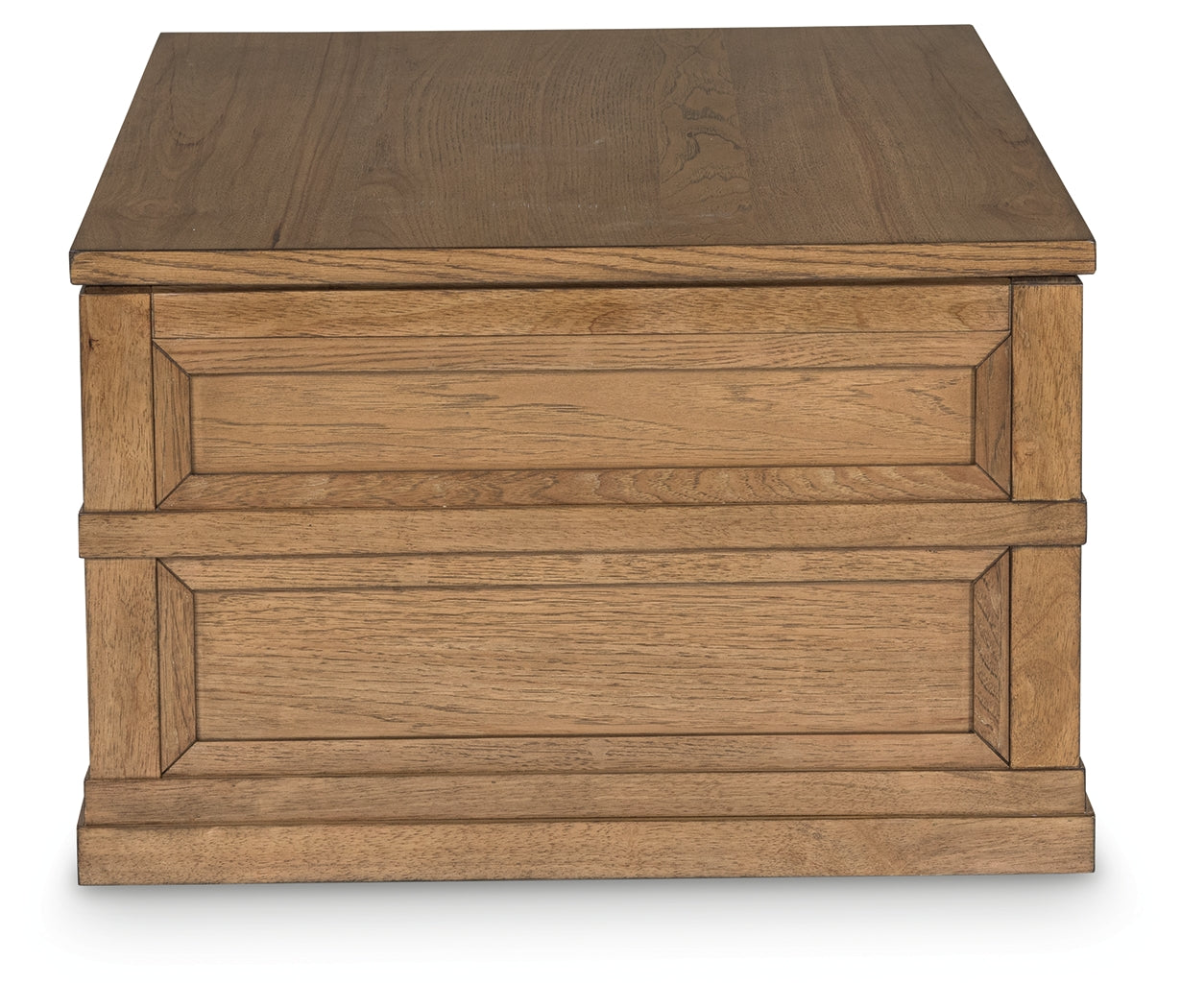 Sharlance Light Brown Lift-Top Coffee Table