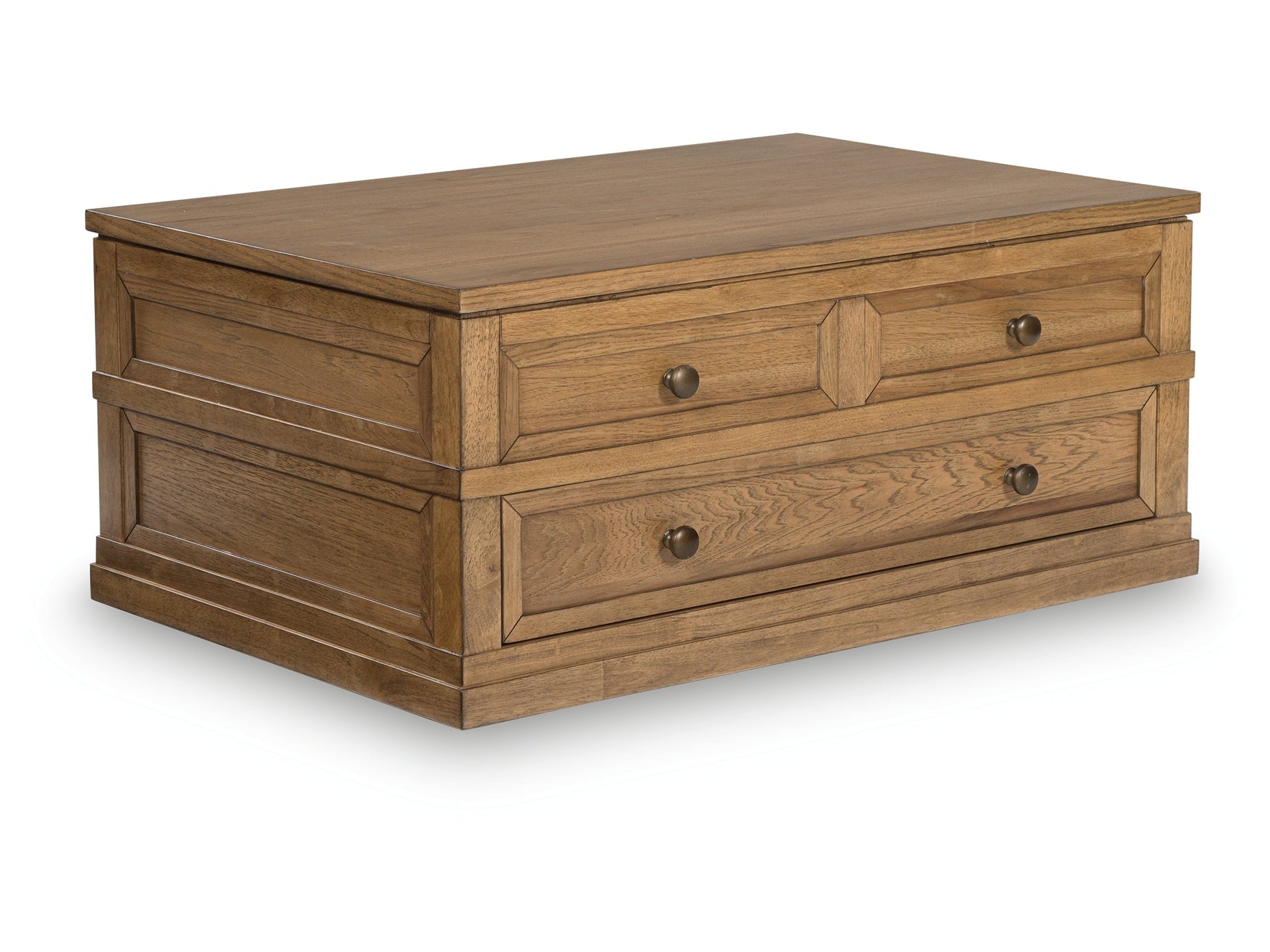 Sharlance Light Brown Lift-Top Coffee Table