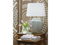 Shawburg Antique Green 2-Piece Lamp Set