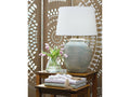 Shawburg Antique Green Table Lamp